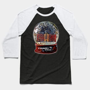 Inside the Snow Globe Apparel Baseball T-Shirt